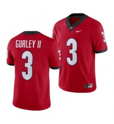 Georgia Bulldogs Todd Gurley Ii Red Alumni Football Game Men'S Jersey
