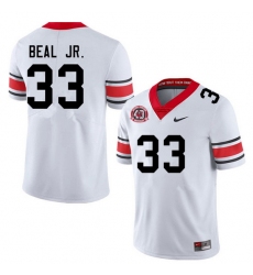 Men #33 Robert Beal Jr. Georgia Bulldogs College Football Jerseys Sale-40th Anniversary