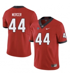 Men #44 Peyton Mercer Georgia Bulldogs College Football Jerseys Sale-red