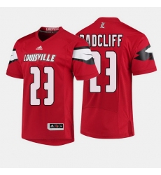 Louisville Cardinals Brandon Radcliff College Football Red Jersey