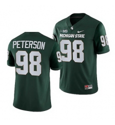 Michigan State Spartans Julian Peterson Green College Football Nfl Game Jersey