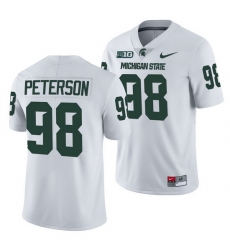 Michigan State Spartans Julian Peterson White Nfl Limited Men Jersey