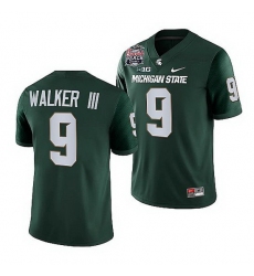Michigan State Spartans Kenneth Walker Iii Green 2021 Peach Bowl College Football Playoff Jersey