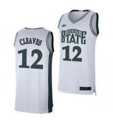 Michigan State Spartans Mateen Cleaves White Retro Limited Men'S Jersey