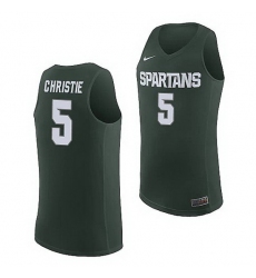 Michigan State Spartans Max Christie Michigan State Spartans Replica Basketball Jersey