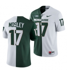 Michigan State Spartans Tre Mosley Michigan State Spartans Split Edition 2021 22 Jersey