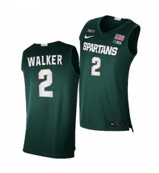 Michigan State Spartans Tyson Walker Green College Basketball 2021 22Limited Jersey