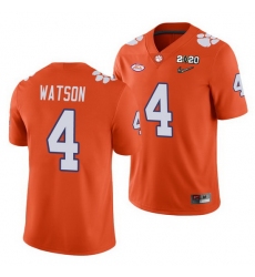 Clemson Tigers Deshaun Watson Orange College Football Men'S Jersey