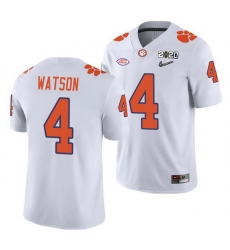 Clemson Tigers Deshaun Watson White College Football Men'S Jersey