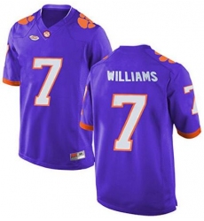 Clemson #7 Mike Williams Purple 2017 National Championship Bound Limited Jersey