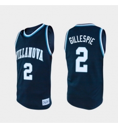 Men Villanova Wildcats Collin Gillespie Alumni Navy College Baketball Jersey