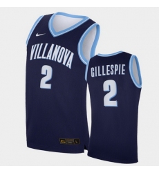 Men Villanova Wildcats Collin Gillespie Replica Navy College Basketball Jersey