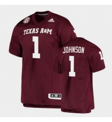 Men Texas A&M Aggies Buddy Johnson Alumni Football Game Maroon Jersey