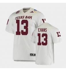 Men Texas A&M Aggies Mike Evans 2021 Orange Bowl College Football White Jersey