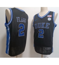 Duke Blue Devils  #2 Cooper Flagg Black