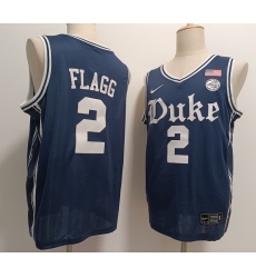 Duke Blue Devils  #2 Cooper Flagg Navy Jersey