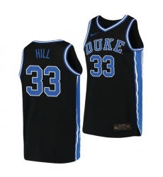 Duke Blue Devils Grant Hill Black Replica Men'S Jersey