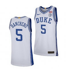 Duke Blue Devils Paolo Banchero College Basketball 2021 22 Limited Jersey
