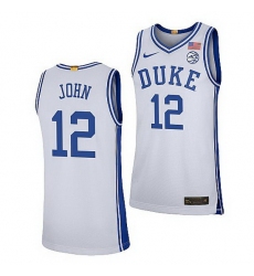 Duke Blue Devils Theo John College Basketball 2021 22 Limited Jersey
