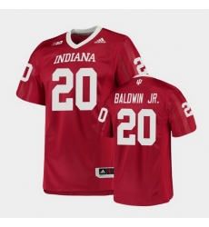 Men Indiana Hoosiers Tim Baldwin Jr. College Football Crimson Game Jersey