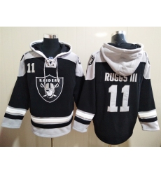 Los Angeles Raiders Sitched Pullover Hoodie #11 #11 Henry Ruggs