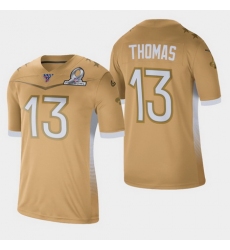 Men's New Orleans Saints #13 Michael Thomas 2020 NFC Pro Bowl Game Jersey