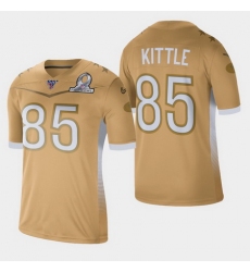 Men's San Francisco 49ers #85 George Kittle 2020 NFC Pro Bowl Game Jersey