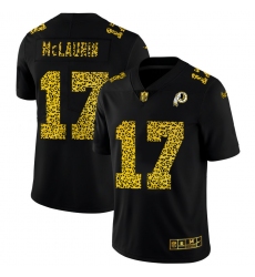 Washington Redskins 17 Terry McLaurin Men Nike Leopard Print Fashion Vapor Limited NFL Jersey Black
