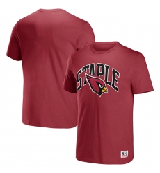 Men Arizona Cardinals X Staple Red Logo Lockup T Shirt