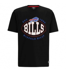 Men Buffalo Bills Black BOSS X Trap T Shirt
