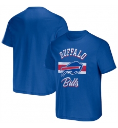Men Buffalo Bills Blue X Darius Rucker Collection Stripe T Shirt