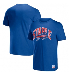 Men Buffalo Bills X Staple Blue Logo Lockup T Shirt