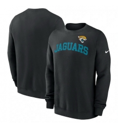 Men Nike Black Jacksonville Jaguars Club Pullover Sweatshirt