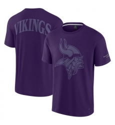 Men Fanatics Purple Minnesota Vikings Elements Iconic T Shirt