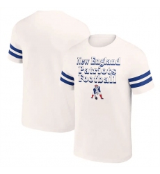 Men New England Patriots Cream X Darius Rucker Collection Vintage T Shirt