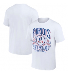 Men New England Patriots White X Darius Rucker Collection Vintage Football T Shirt