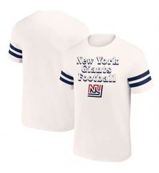 Men New York Giants Cream X Darius Rucker Collection Vintage T Shirt