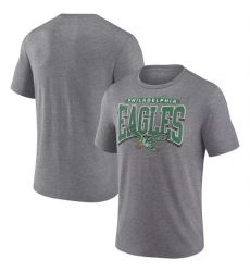 Men Philadelphia Eagles Gray Sleeve T Shirt