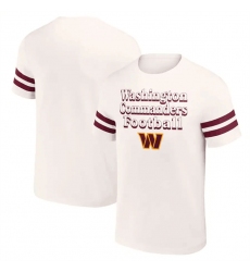 Men Washington Commanders Cream X Darius Rucker Collection Vintage T Shirt