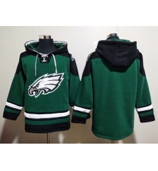 Philadelphia Eagles Green Sitched Pullover Hoodie Blank