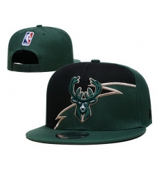 Milwaukee Bucks NBA Snapback Cap 002