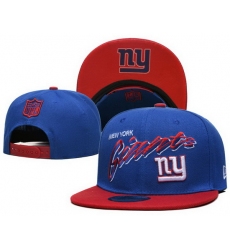 New York Giants NFL Snapback Hat 007