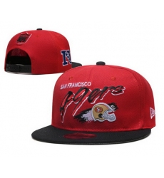 San Francisco 49ers NFL Snapback Hat 004