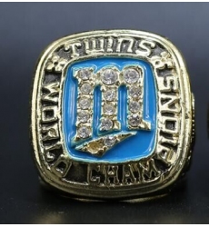 MLB Minesota Twins 1987 Championship Ring