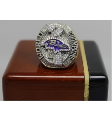 2012 NFL Super Bowl XLVII Baltimore Ravens Championship Ring
