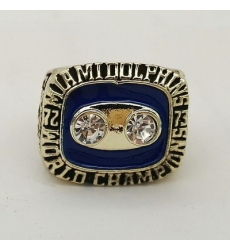 NFL Miami Dolphins 1973 Championship Ring