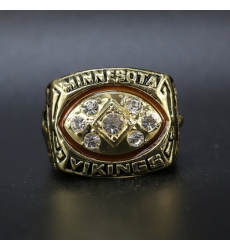 NFL Minnesota Vikings 1976 Championship Ring