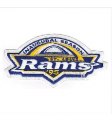 Stitched NFL 1995 St. Louis Rams Inaugural NFL Season Jersey Patch
