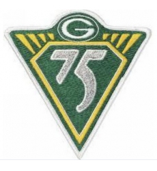 Stitched NFL Green Bay Packers 75th Jersey Patch