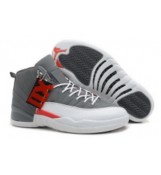 2013 New Air Jordan 12 XII Shoes Shoes Top Quality Grey White Sale